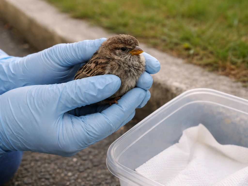 what to do with bird fallen from nest