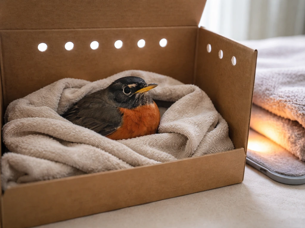 How to Take Care of a Robin Bird: First Aid Steps