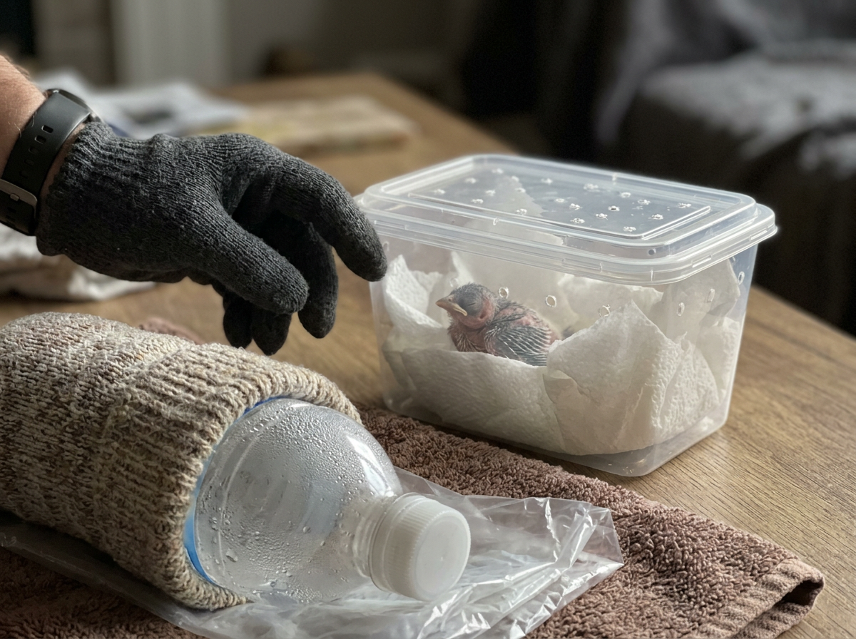 How to Care for a Newborn Bird Right Now