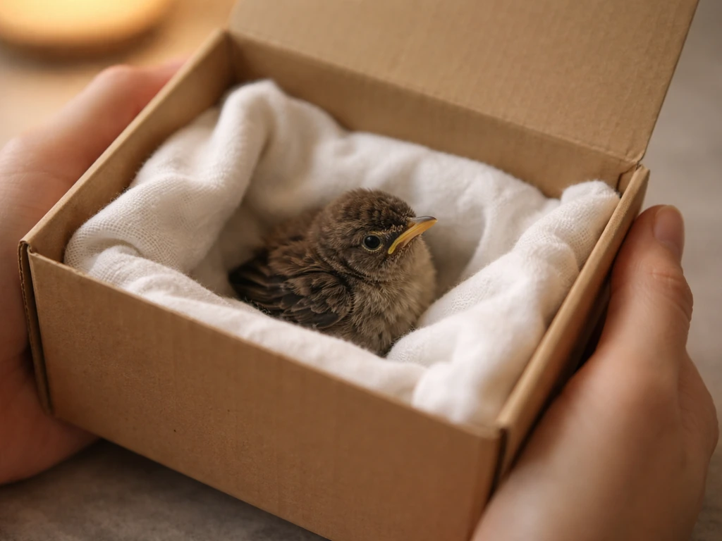 how to take care of a wild bird