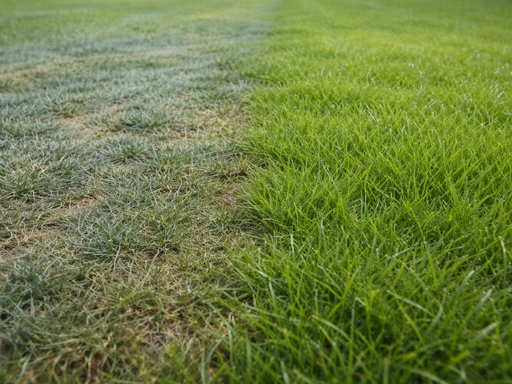 Blauw gras in je gazon: oorzaken, diagnose en stappenplan