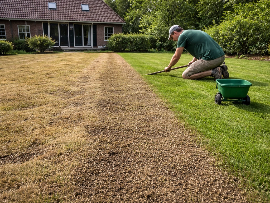 Groen als gras: stappenplan voor herstel van je gazon in NL