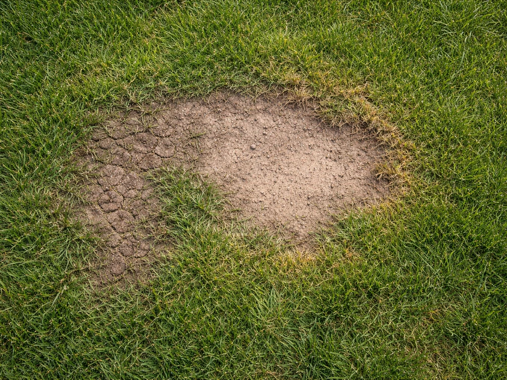 gras kale plekken herstellen