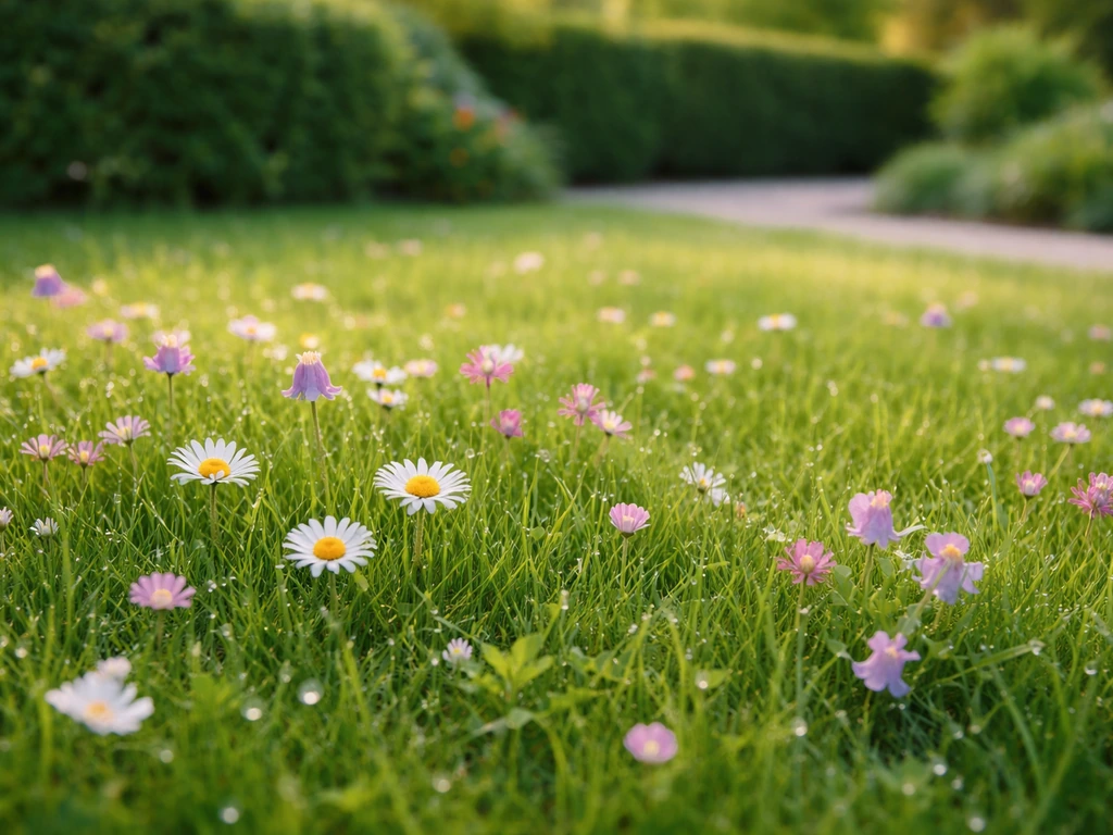 Bloemrijk gras: stap-voor-stap gids voor een bloeiend gazon