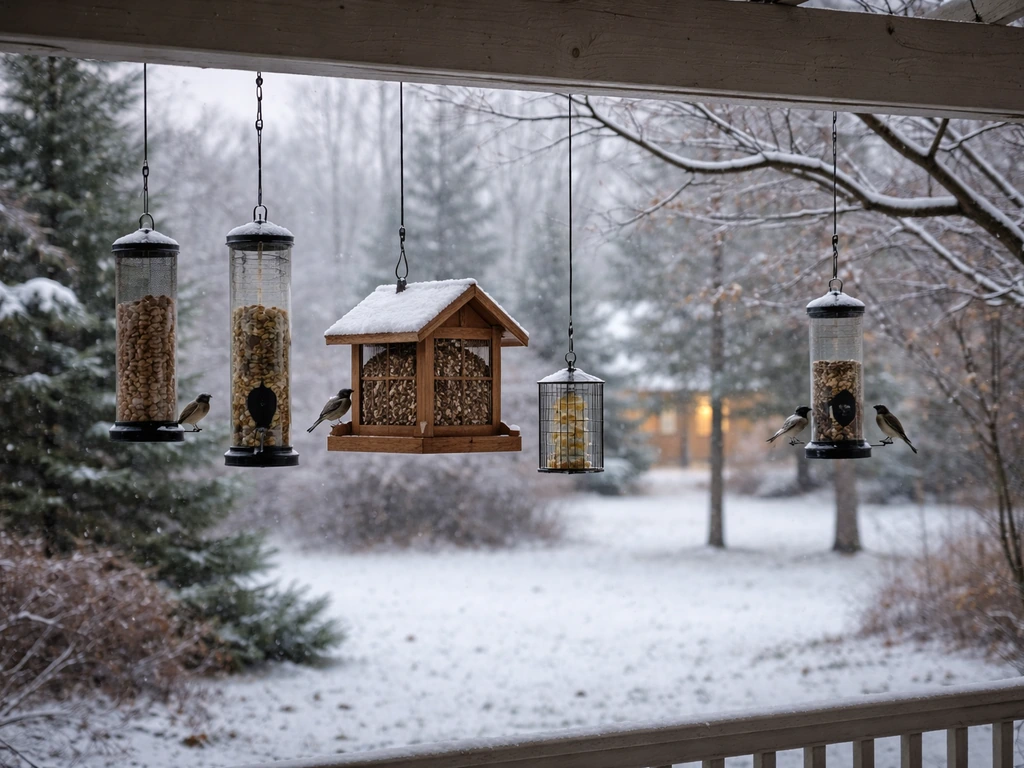 when to put bird feeders out