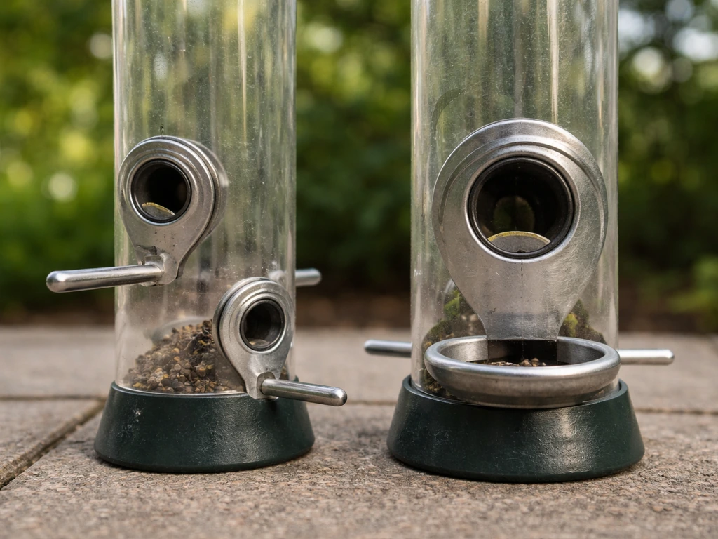 what to put under bird feeder