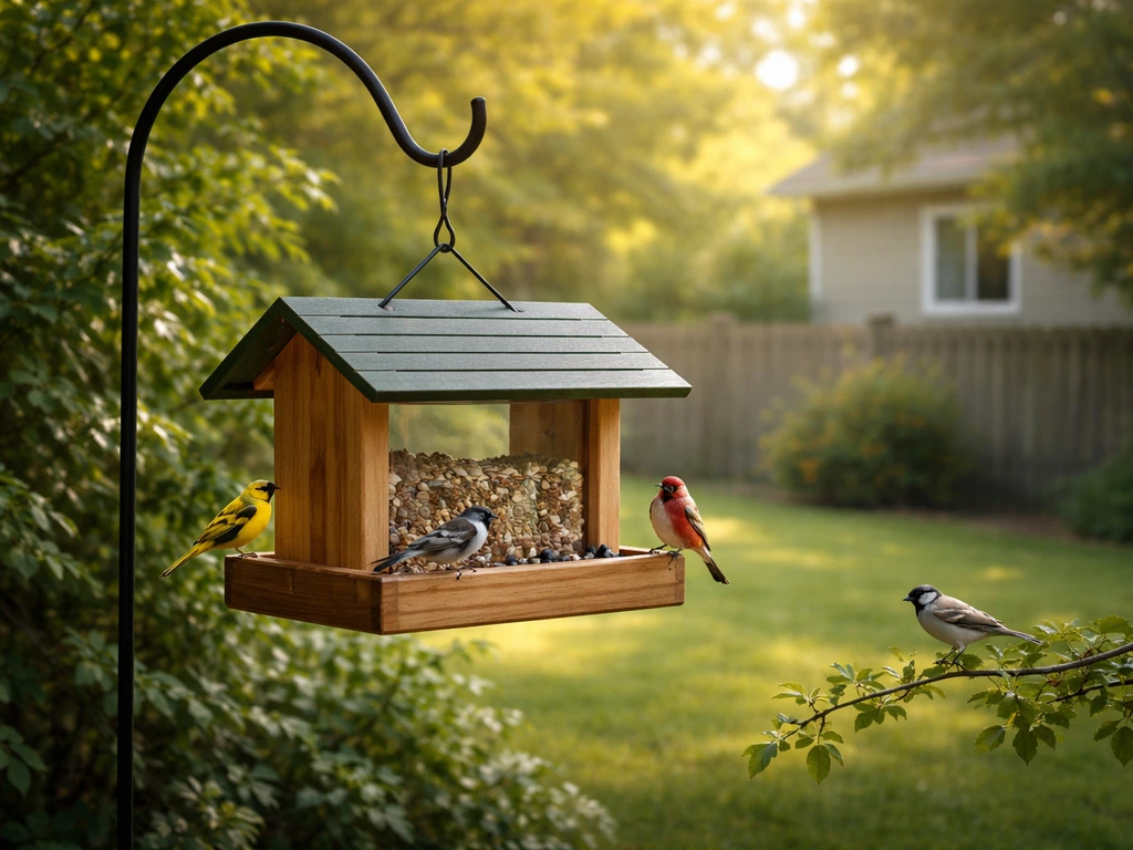 where to put bird feeder