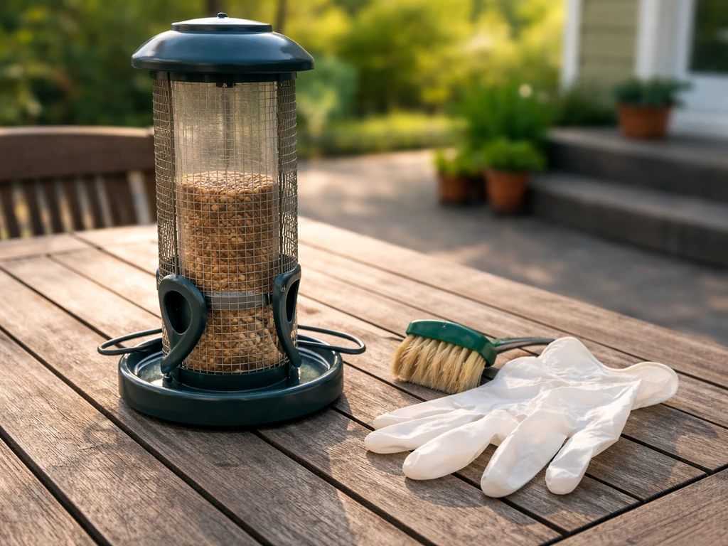how often to clean bird feeder