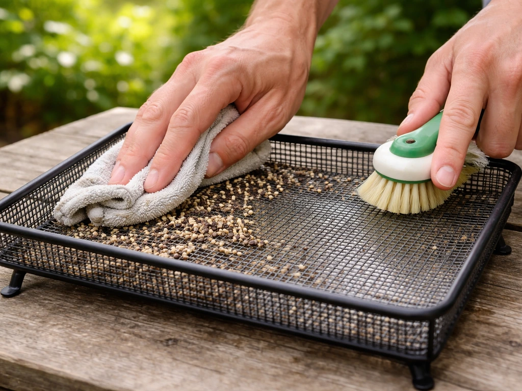 how often to clean a bird feeder