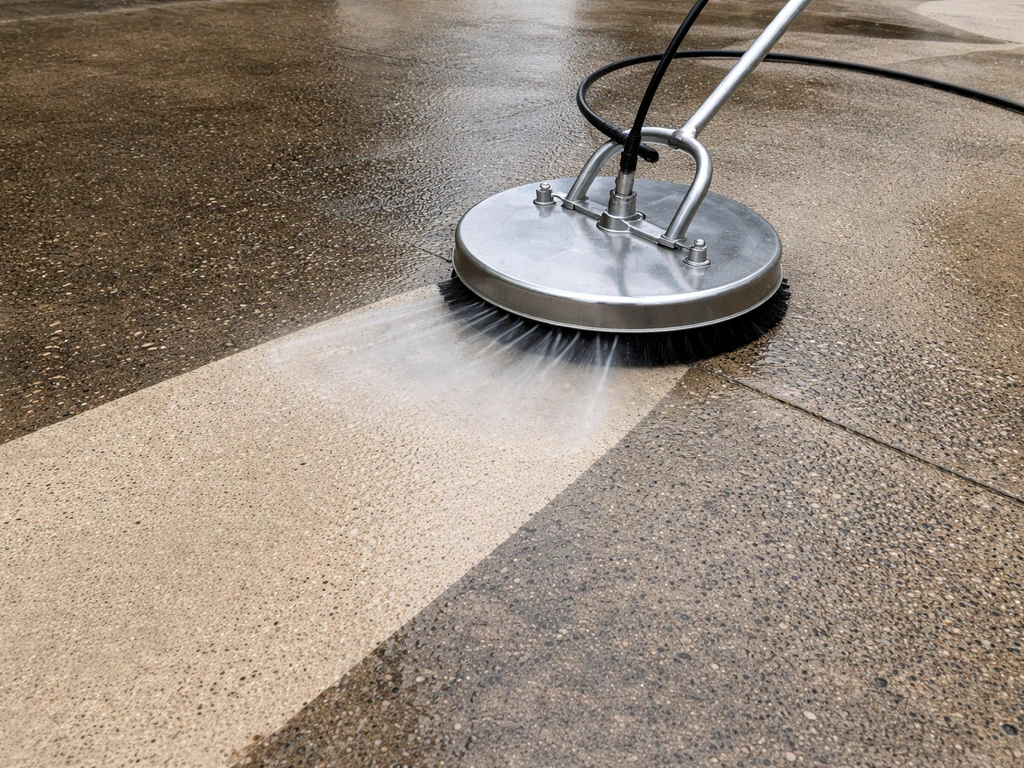 how to powerwash patio