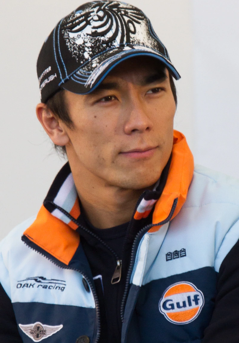 Takuma Sato in racing attire