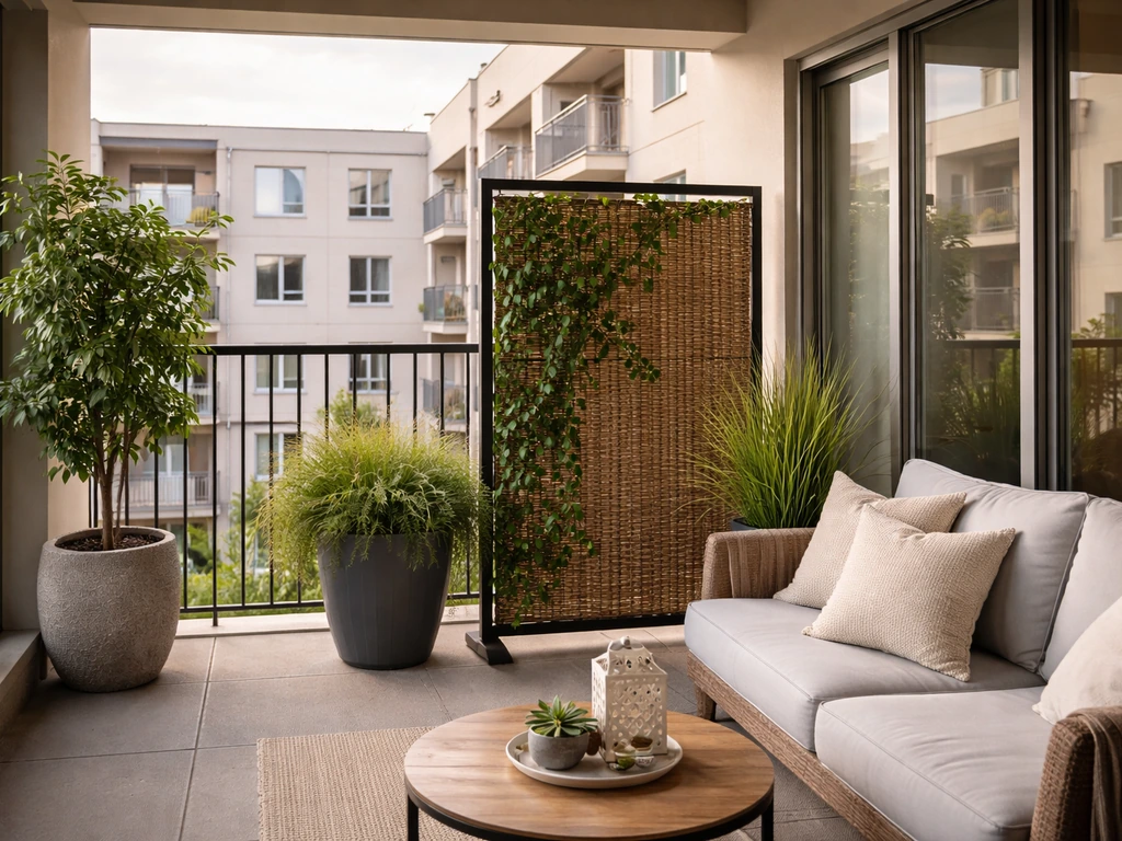 how to make apartment patio private