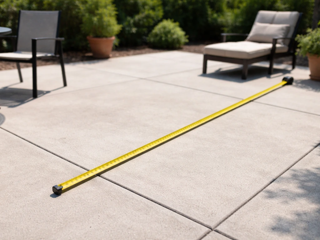 what is a good size patio