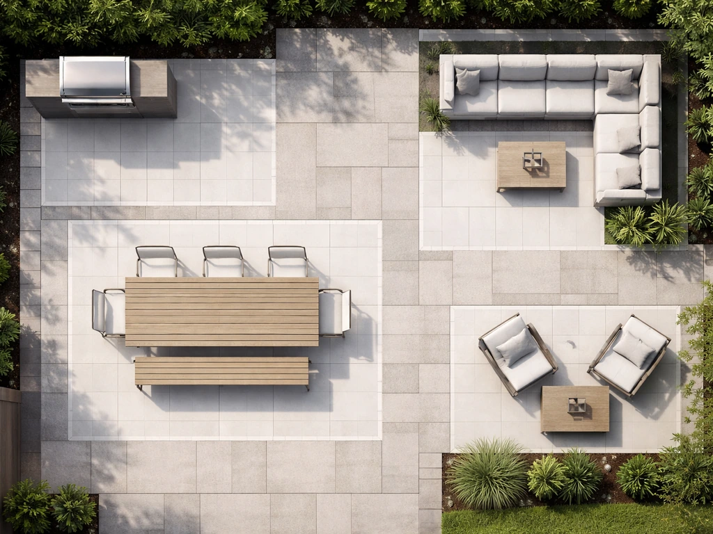 what is the best size for a patio