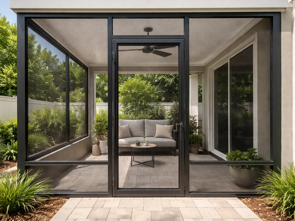 how much does a screened in patio cost
