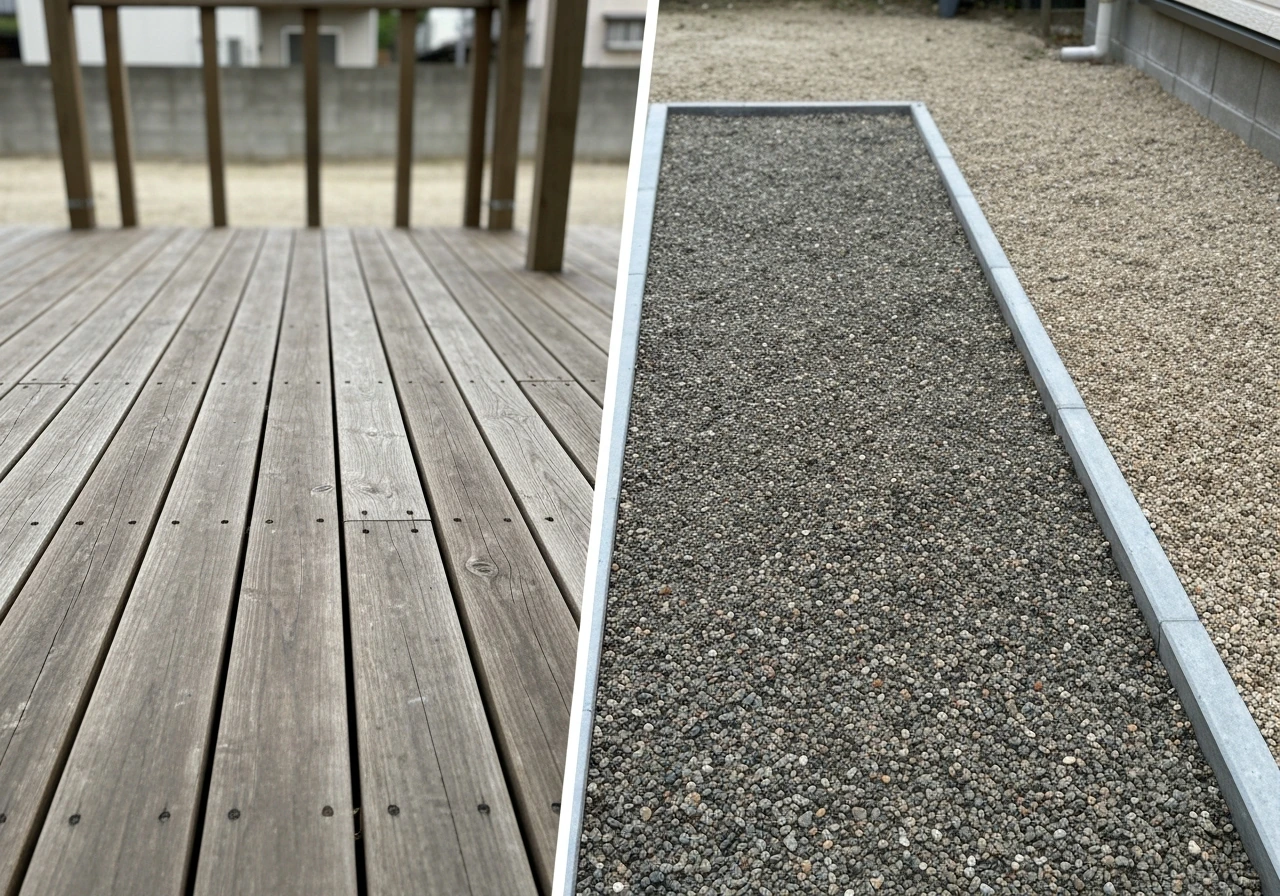price of deck vs patio