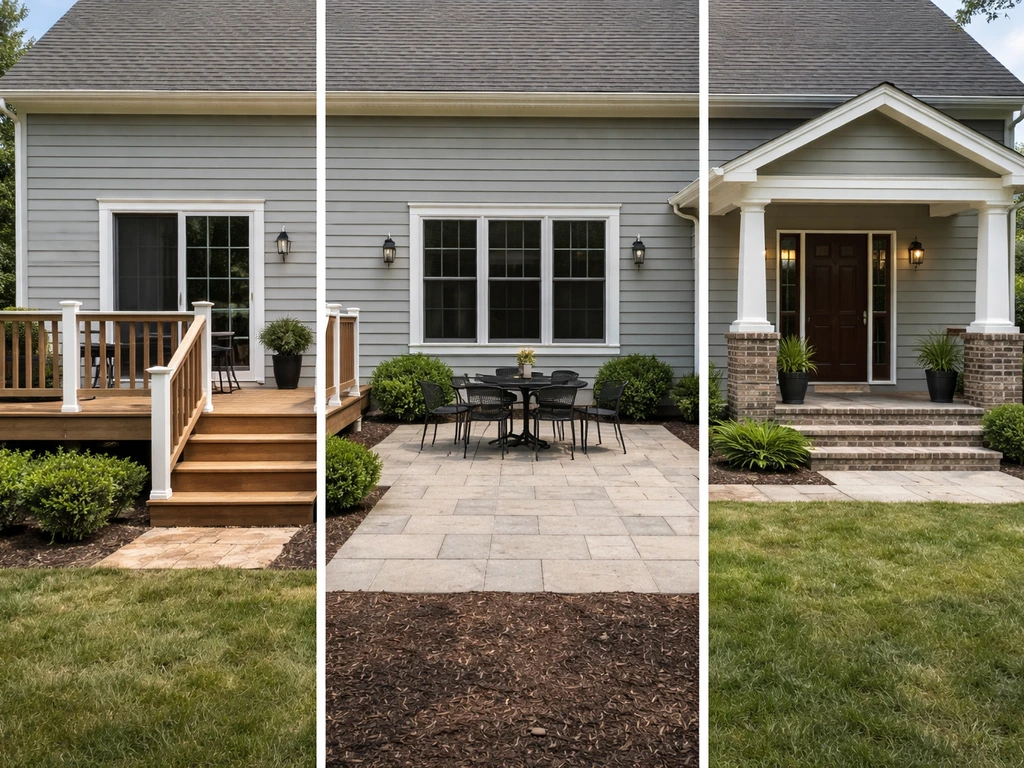 Deck vs Patio vs Porch: How to Choose for Your Home