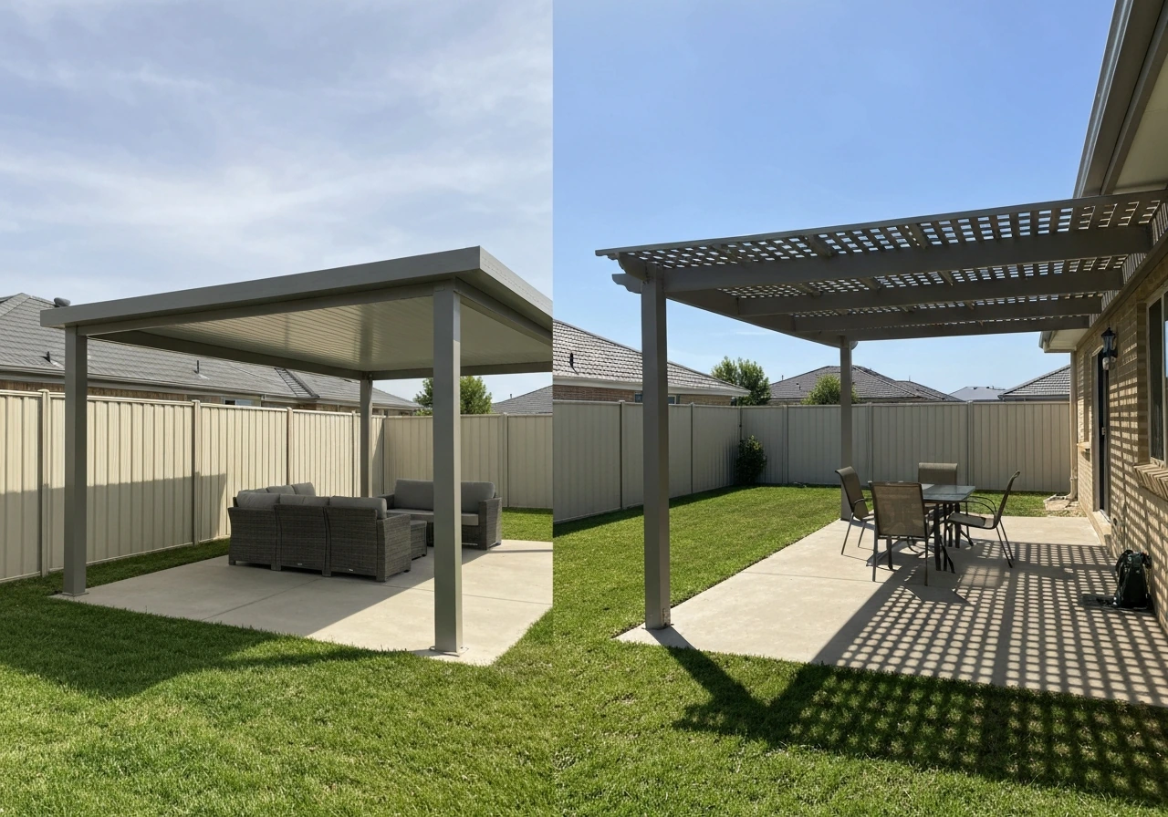 pergola vs patio cover
