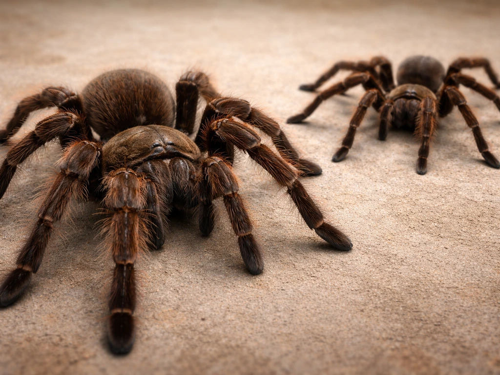 how big is a bird-eating spider