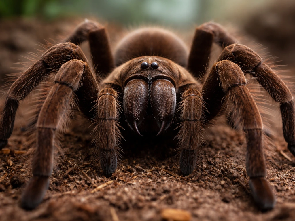 is the goliath bird eating spider poisonous