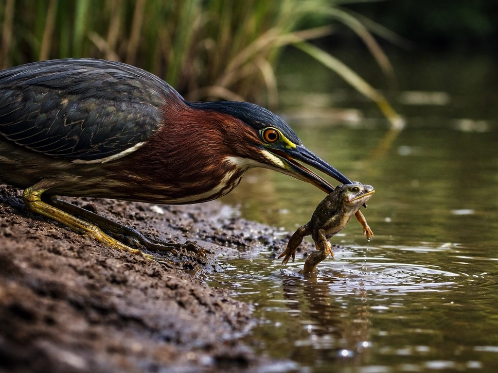 What Bird Eats Frogs? Identify the Culprit Fast