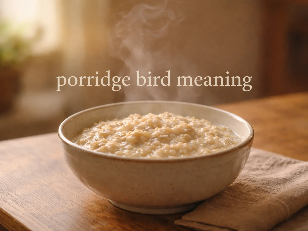 Porridge Bird Meaning: What It Refers To and Where It Comes From