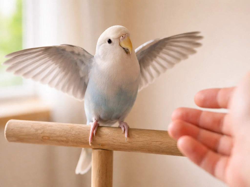 Why Is My Bird Flapping Its Wings at Me? Causes and What to Do