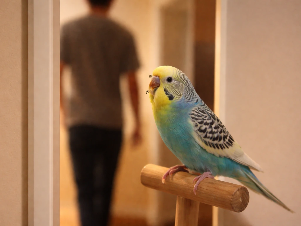 Why Does My Bird Chirp When I Leave the Room? Causes and Fixes