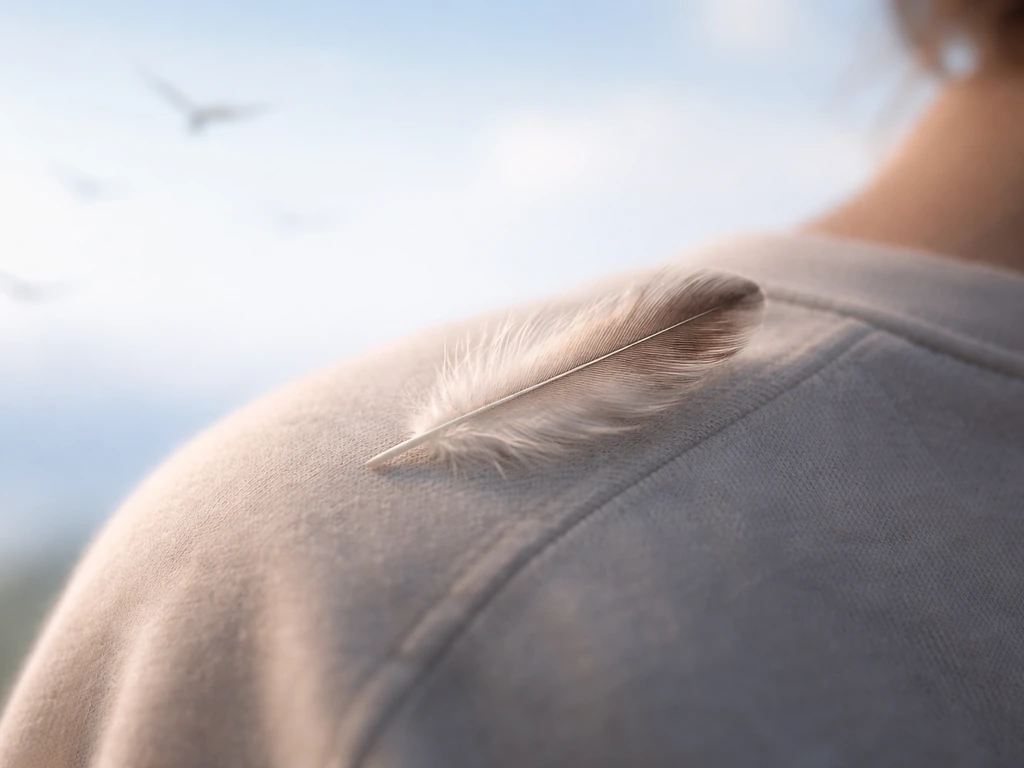 When a Bird Feather Lands on You: What to Do and What It Means
