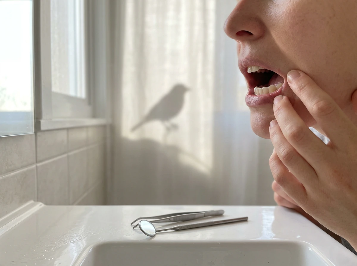 A Bird in Your Teeth Meaning: Spiritual and Real Causes