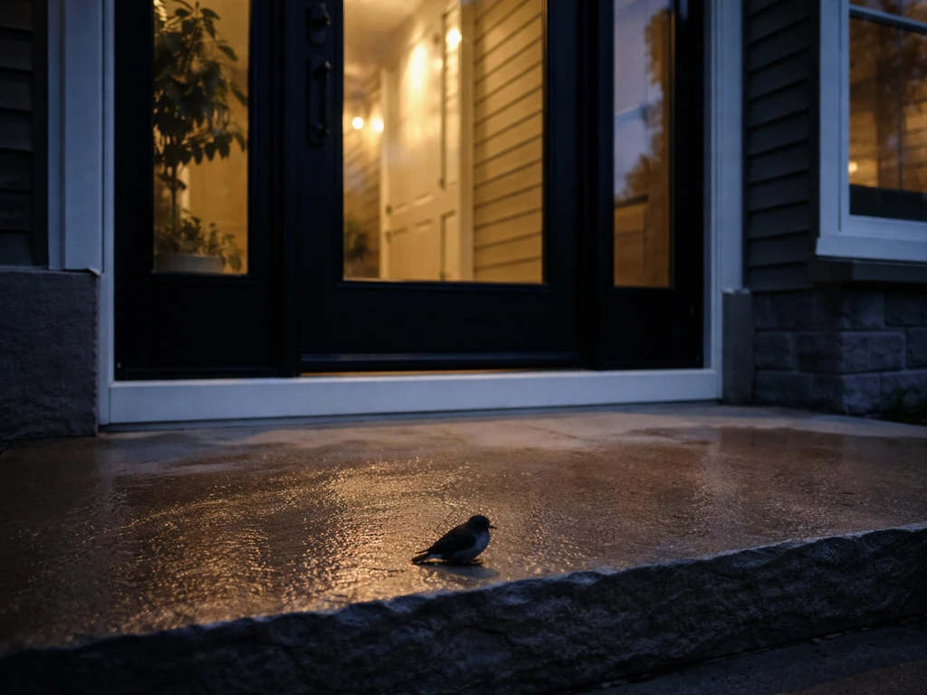 dead bird at doorstep meaning