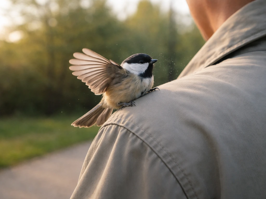 what does it mean when a bird flies at you