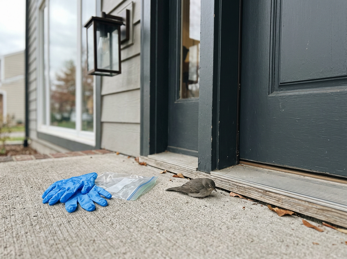 Finding a Dead Bird Outside Your House Meaning and What to Do