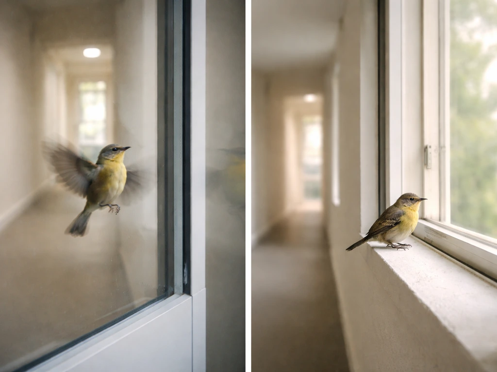 bird flies in your house meaning