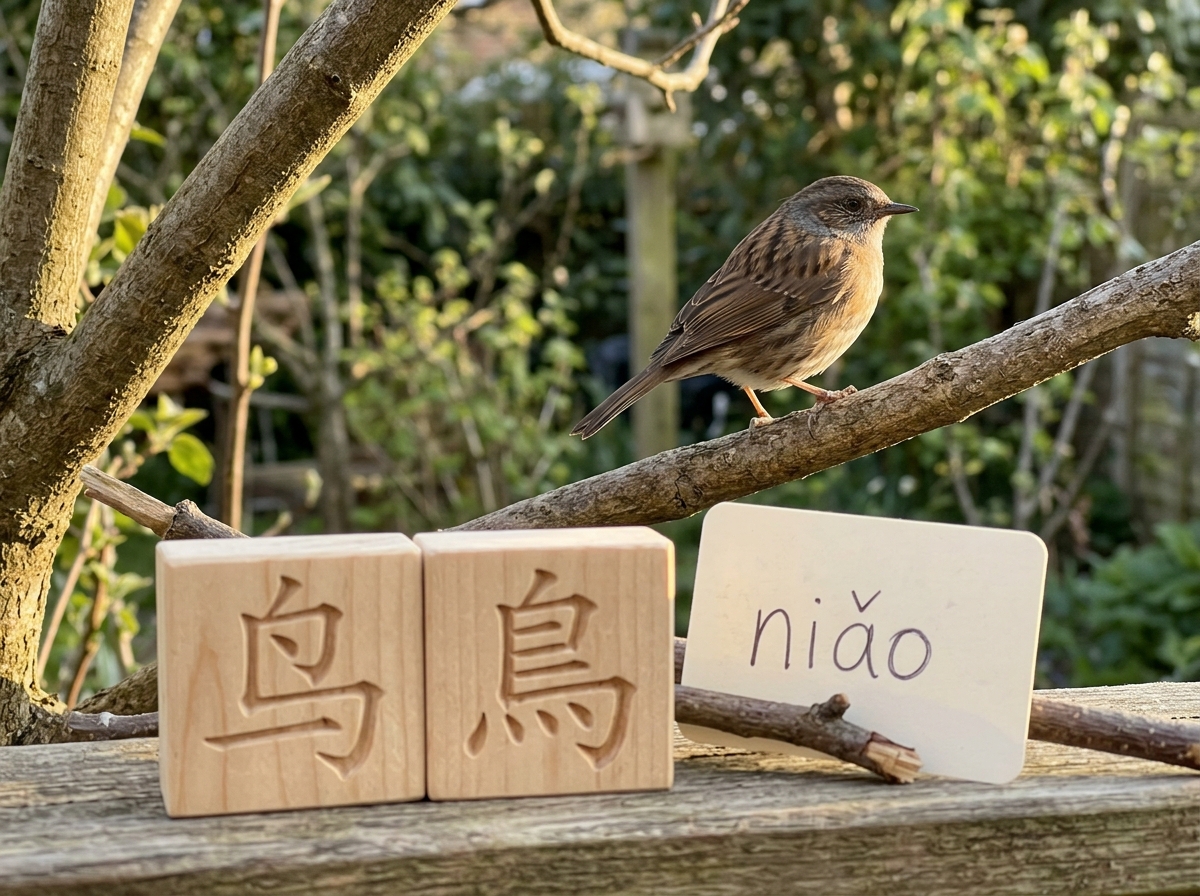 How to Say Bird in Chinese and Write 鸟 Correctly
