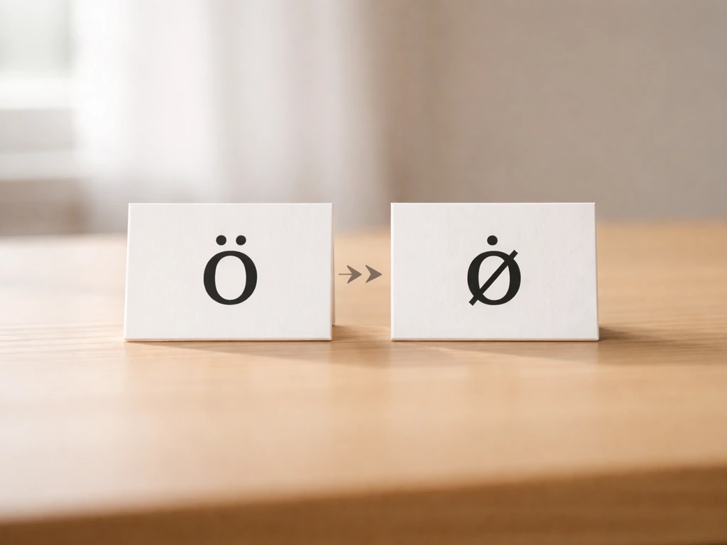 Two adjacent cards with abstract IPA-like vowel symbols and arrows marking a small sound difference.