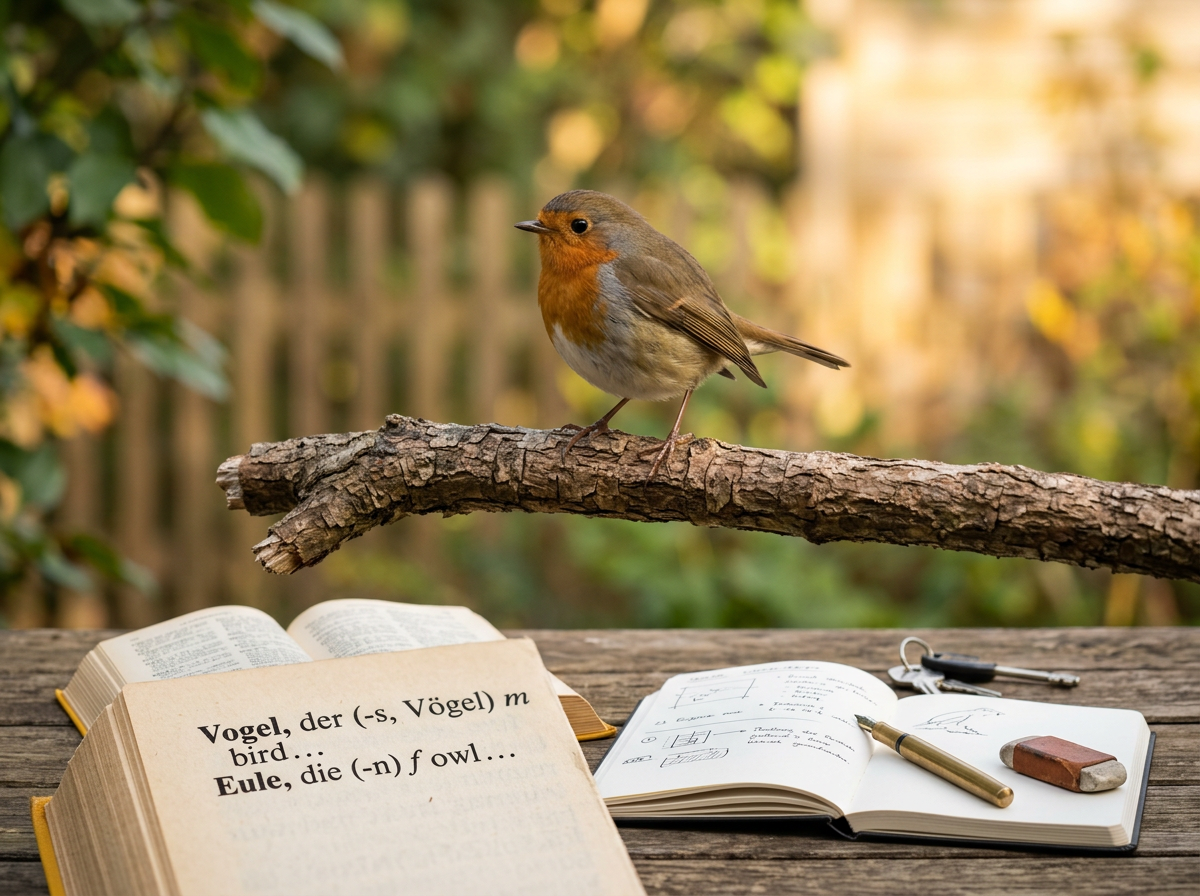 How to Say Bird in German: Vogel, Eule, Pronunciation