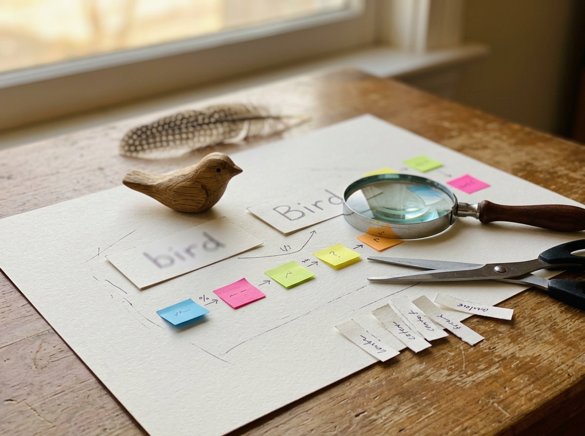 word from the bird meaning