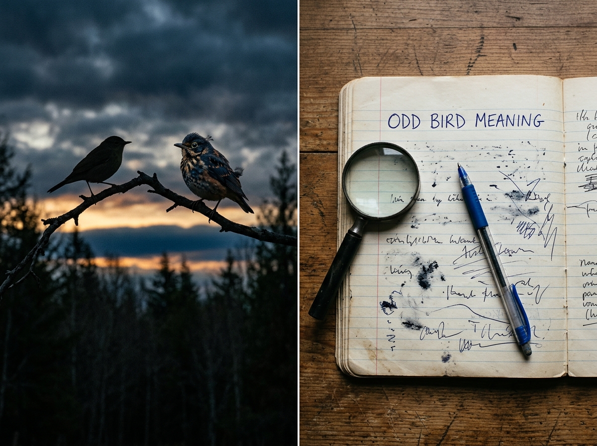 Odd Bird Meaning: Idiom vs Symbolic Omen Explained