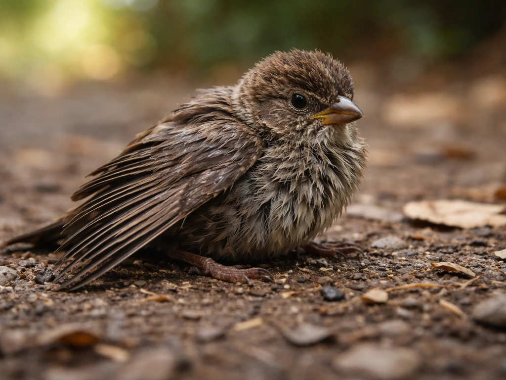 bird with broken wing meaning
