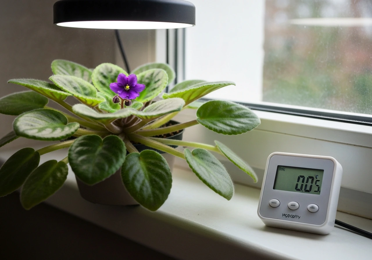 how to grow an african violet