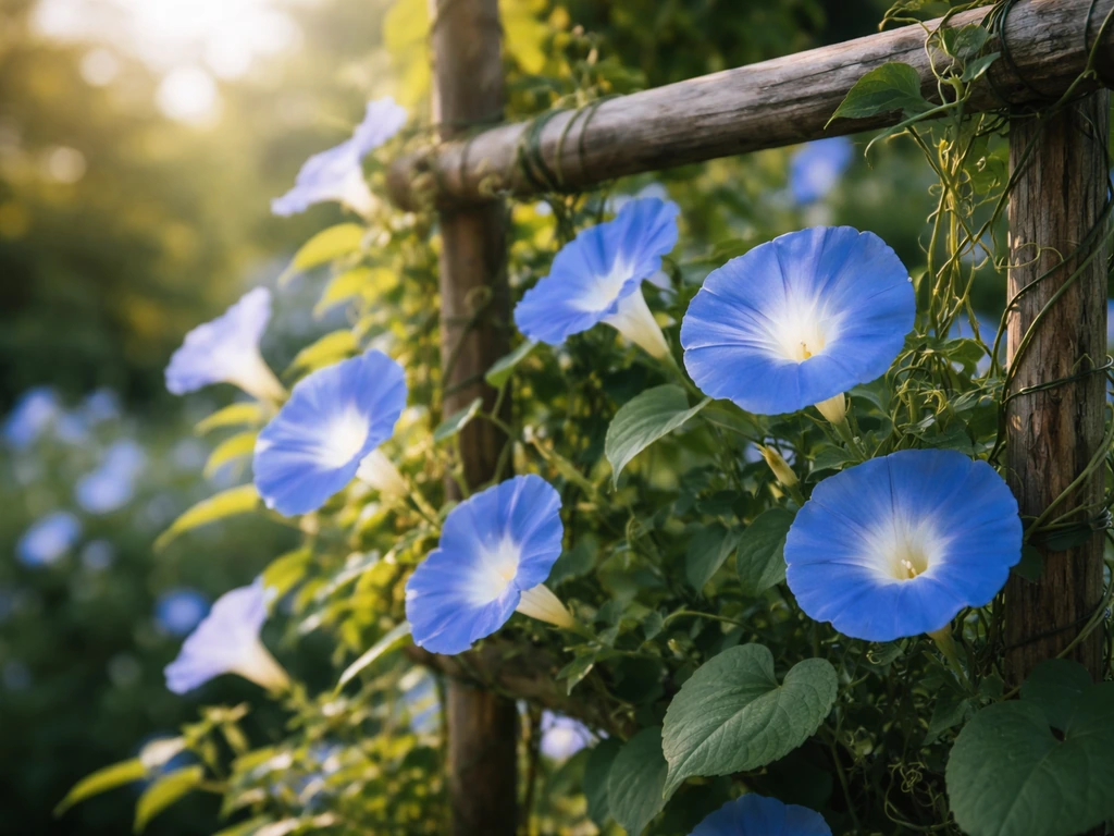 how to grow morning glory plants
