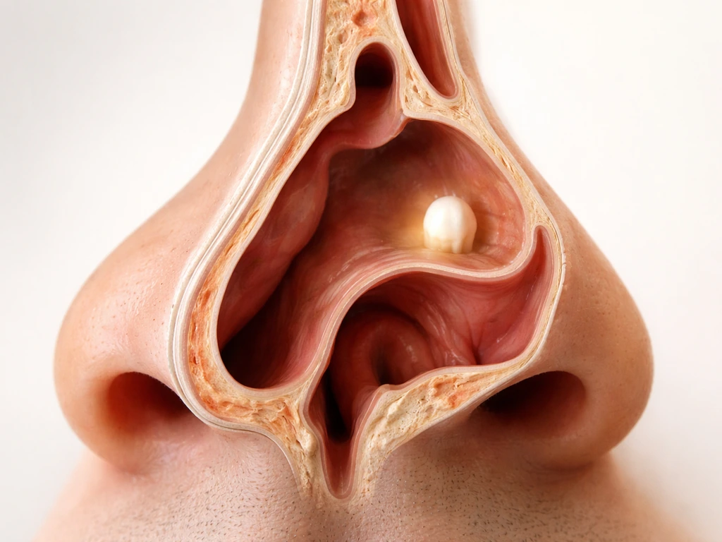 can teeth grow in your nose