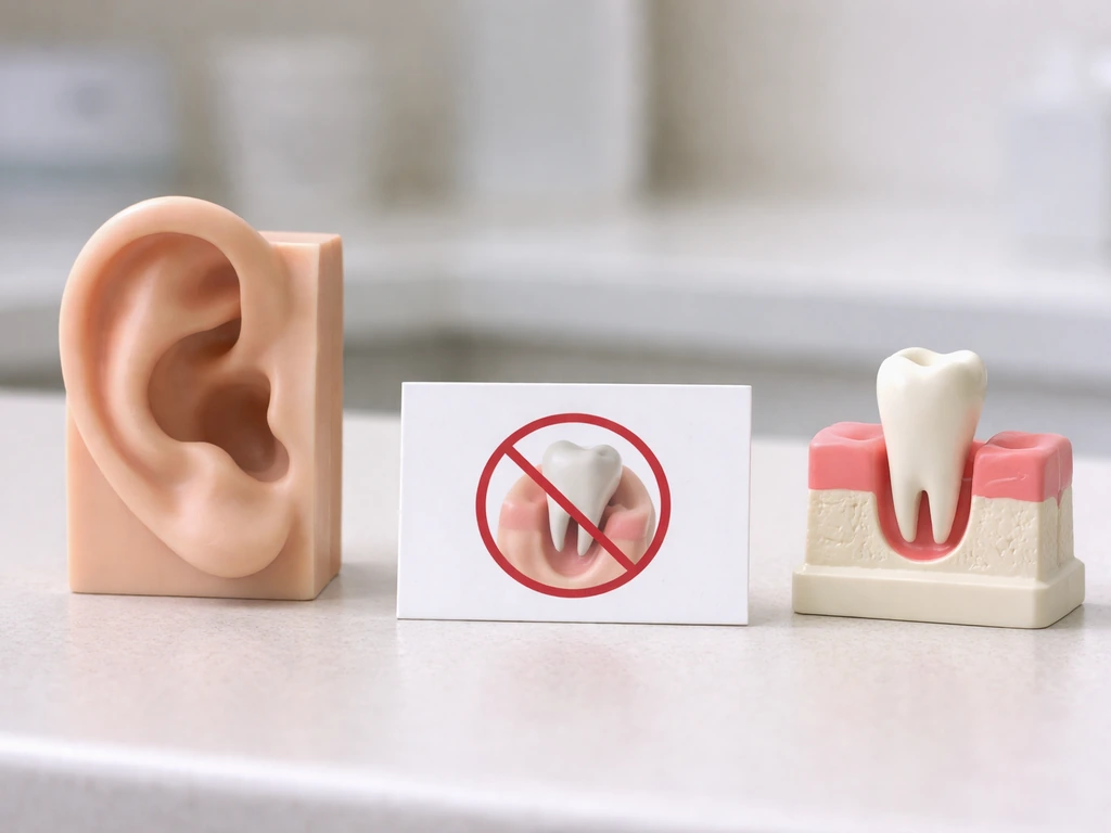 can teeth grow in your ear