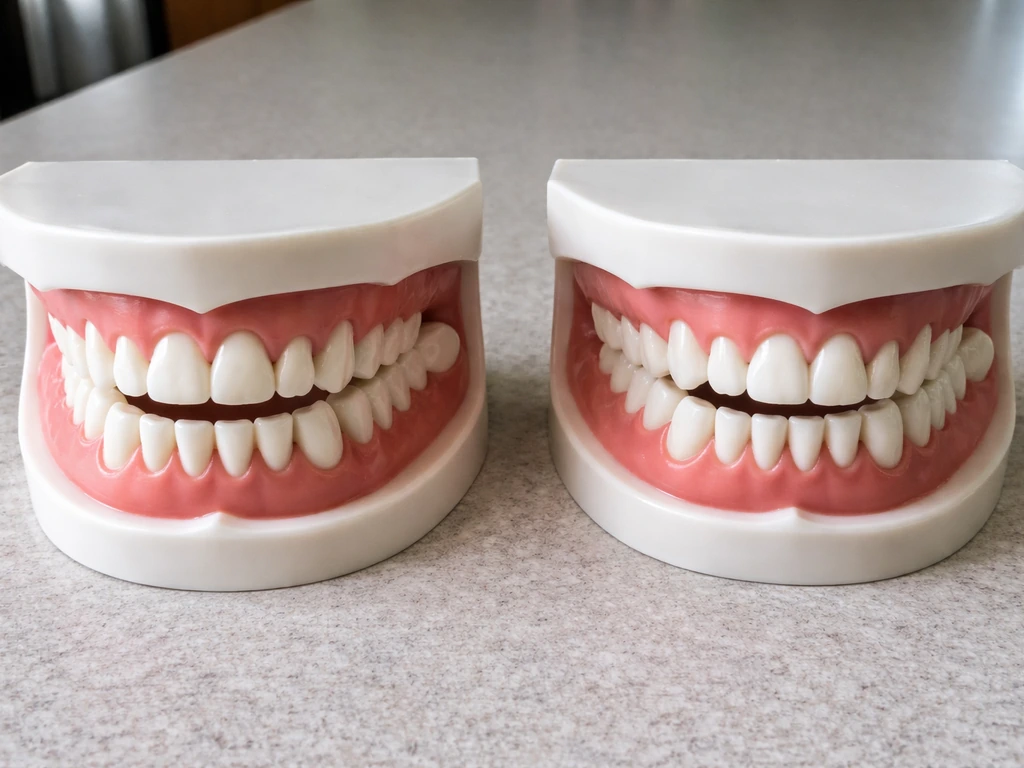 Family-like jaw size comparison with smaller jaw leading to impaction space