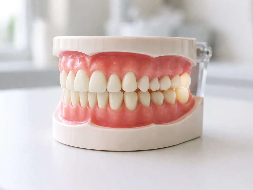 Dental jaw model showing last four back teeth positions for wisdom teeth, suggesting what may still grow at 18.