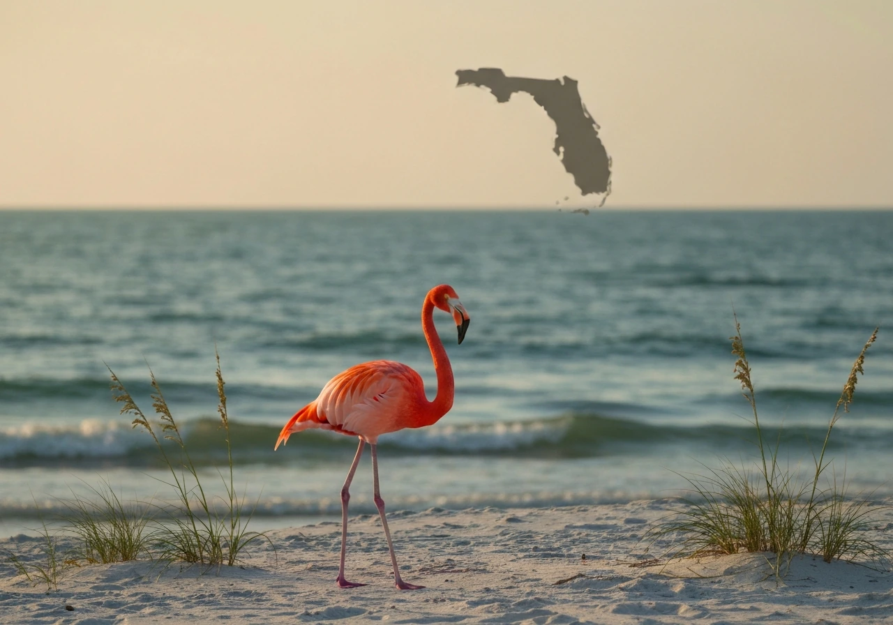 flamingo is the state bird of
