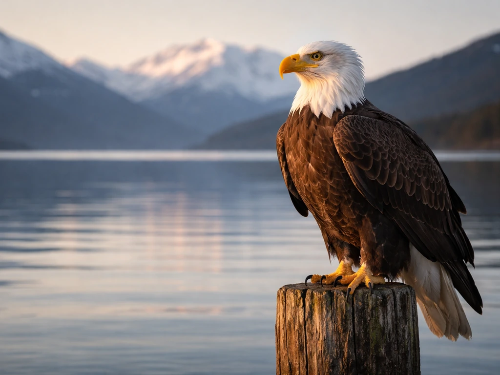 what state bird is the bald eagle