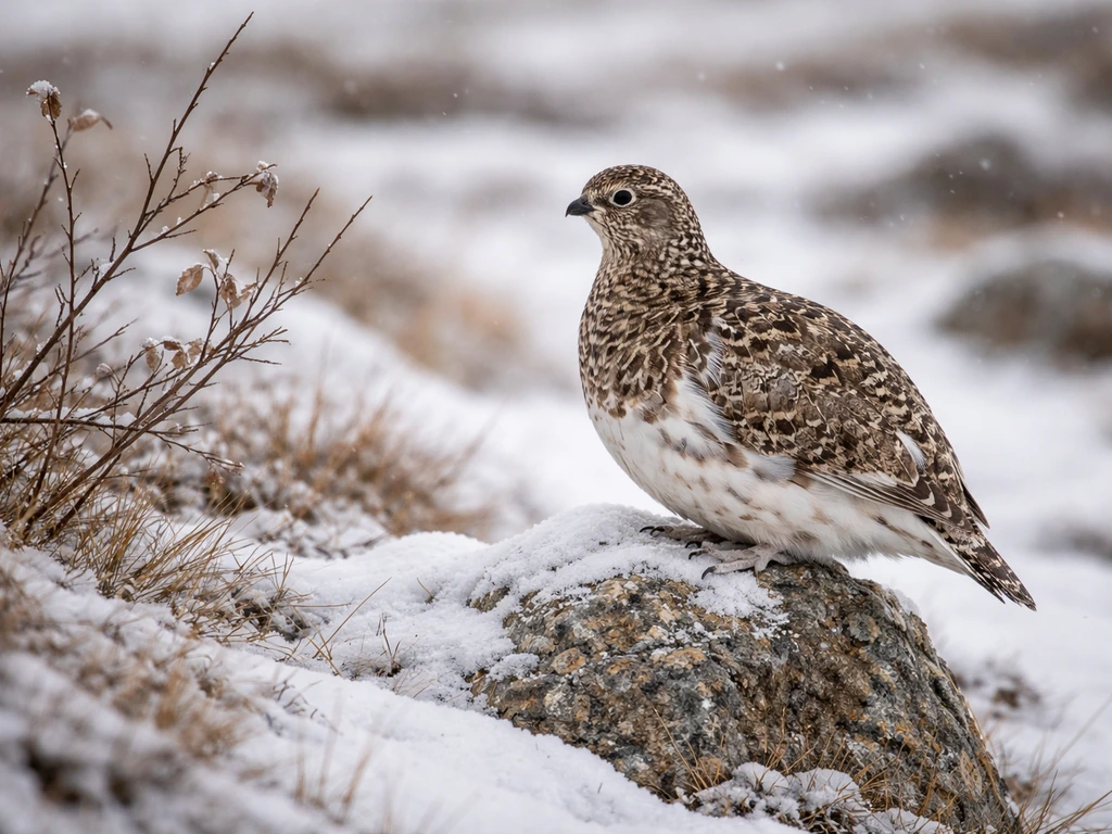 why is the willow ptarmigan alaska state bird