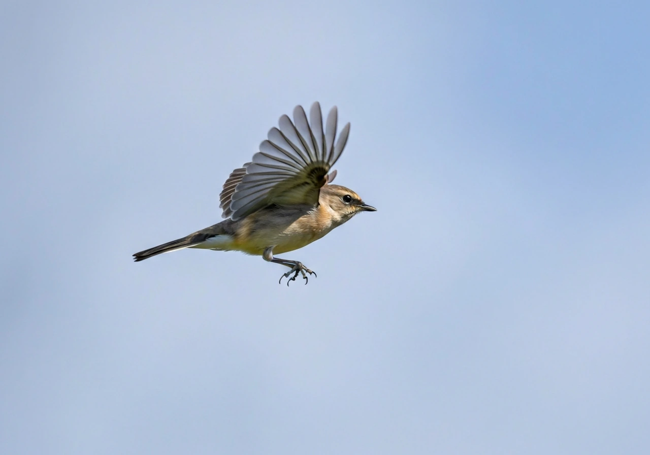 a flying bird is what type of energy